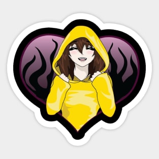 Little Nightmares Smile Girl Sticker